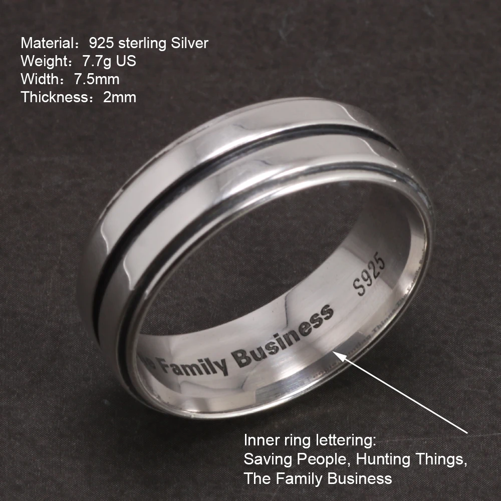 Supernatural Dean Winchester Ring
