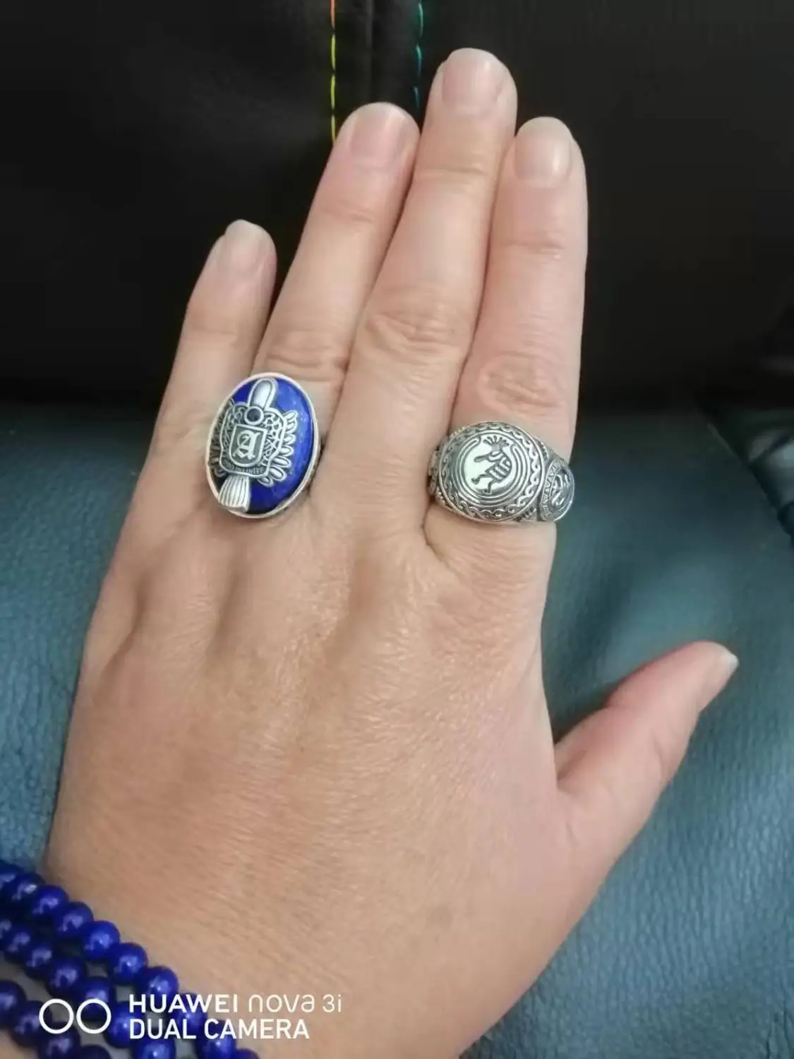 S925 Pure Silver Vampire Diaries Ring
