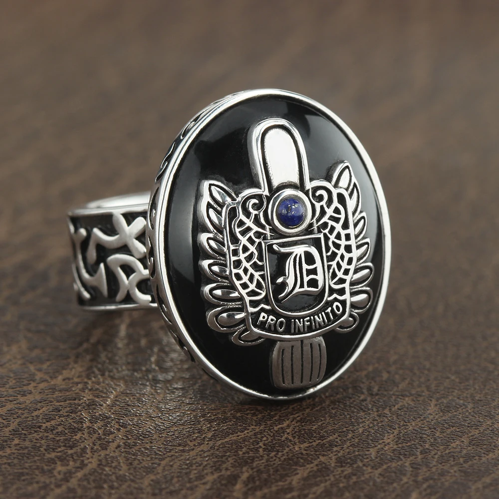 Daylight Amulet Vampire Damon's Silver Ring