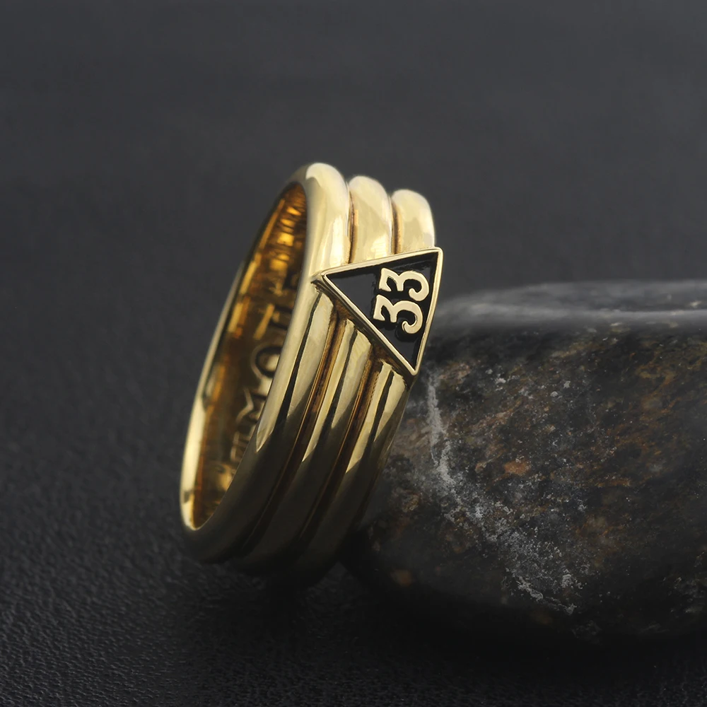 33 Degree Scottish Rite Sterling Silver Ring