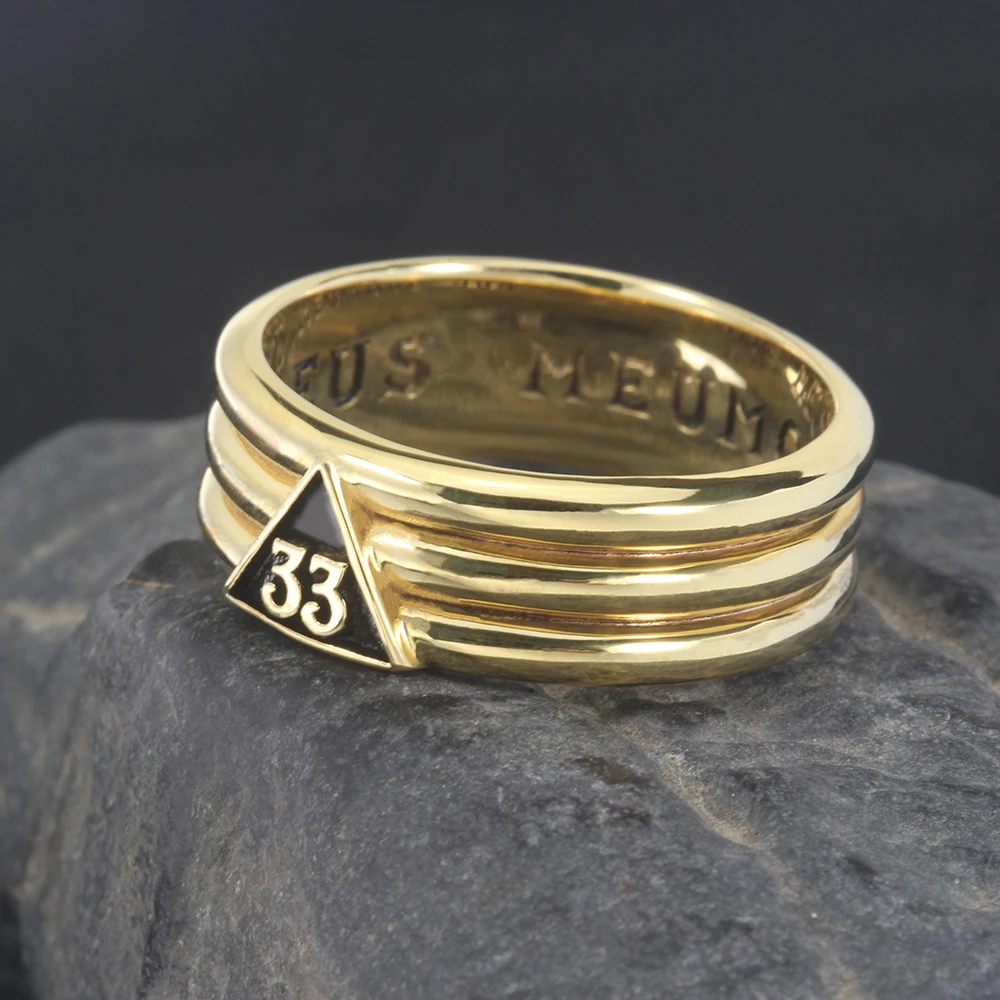 33 Degree Scottish Rite Sterling Silver Ring