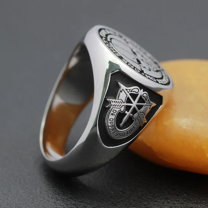 One Shot One Kill Special Force Silver Ring
