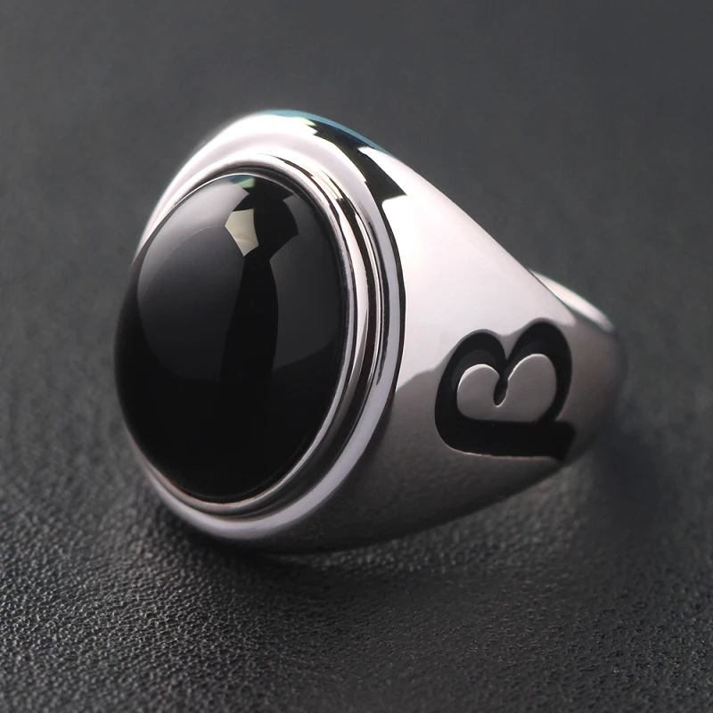 Alpha Beta Greek Initial 925 Silver Ring