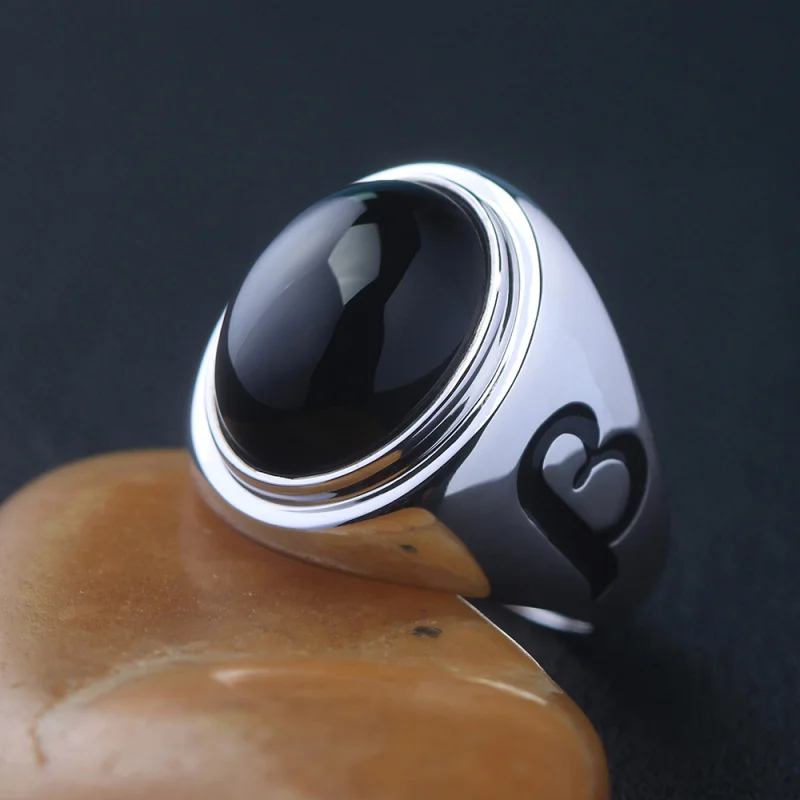 Alpha Beta Greek Initial 925 Silver Ring