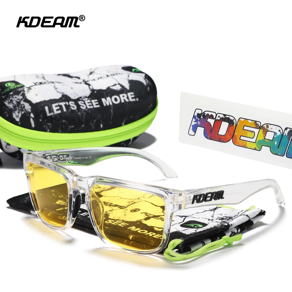 New Spy Helm Kdeam Square Sunglasses