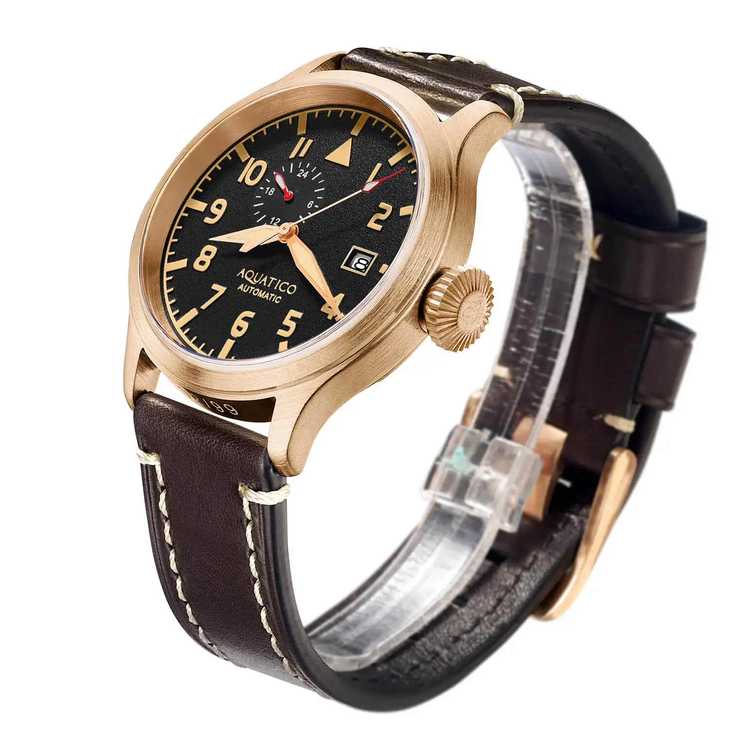 Aquatico Limited Edition Bronze Pilot Watch