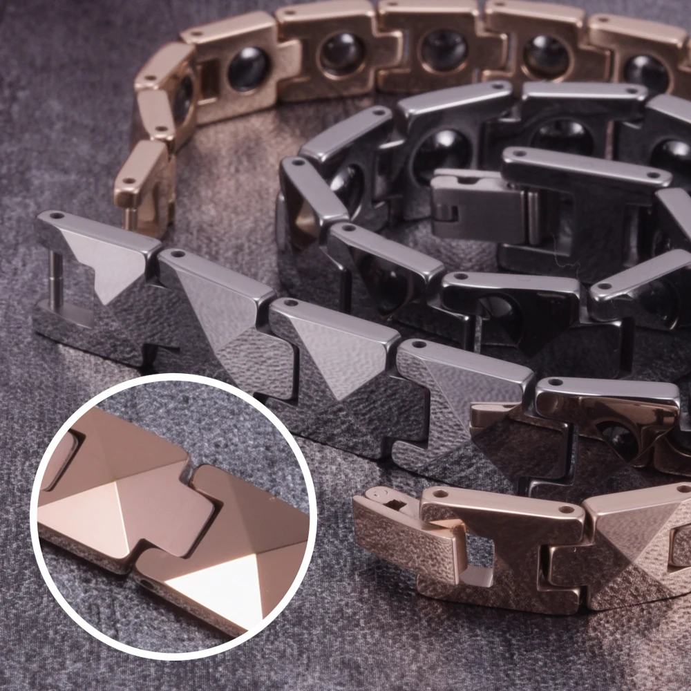 Magnetic Scratch-Proof Tungsten Bracelet