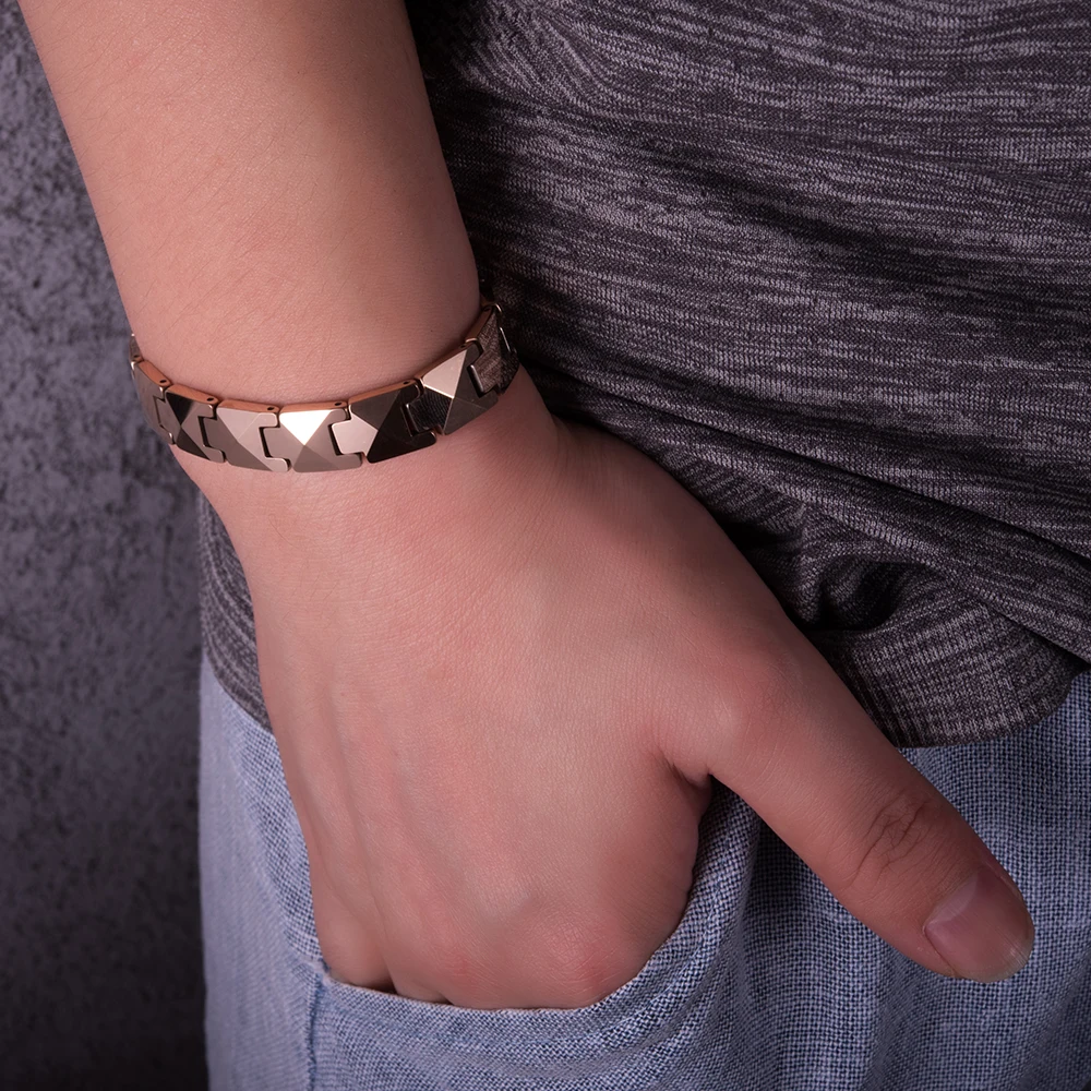 Magnetic Scratch-Proof Tungsten Bracelet