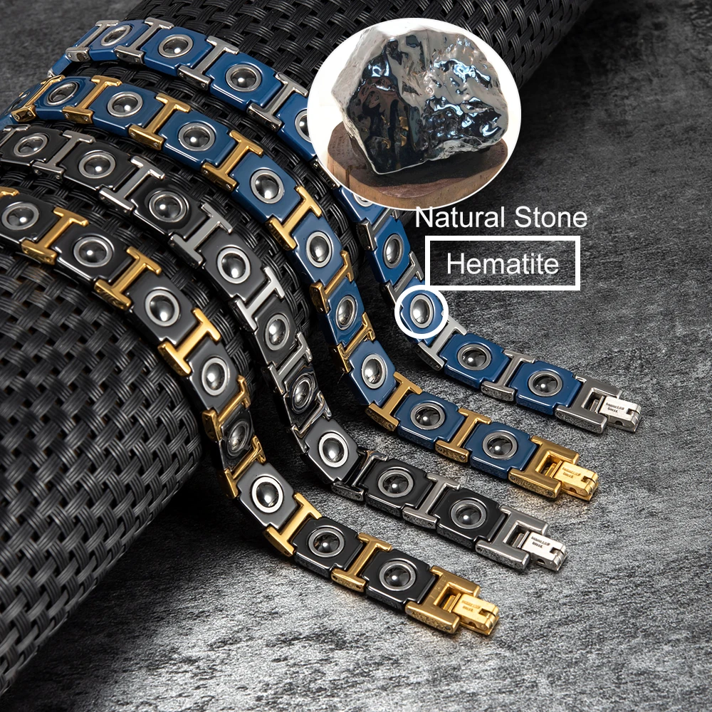 Ceramic Magnetic Healing Bracelets for Men