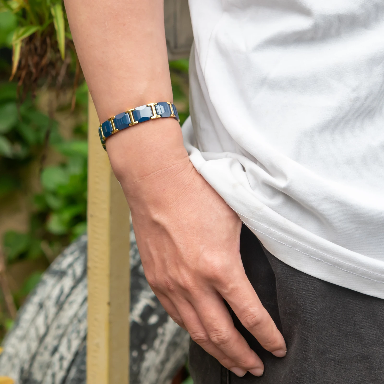 Ceramic Magnetic Healing Bracelets for Men