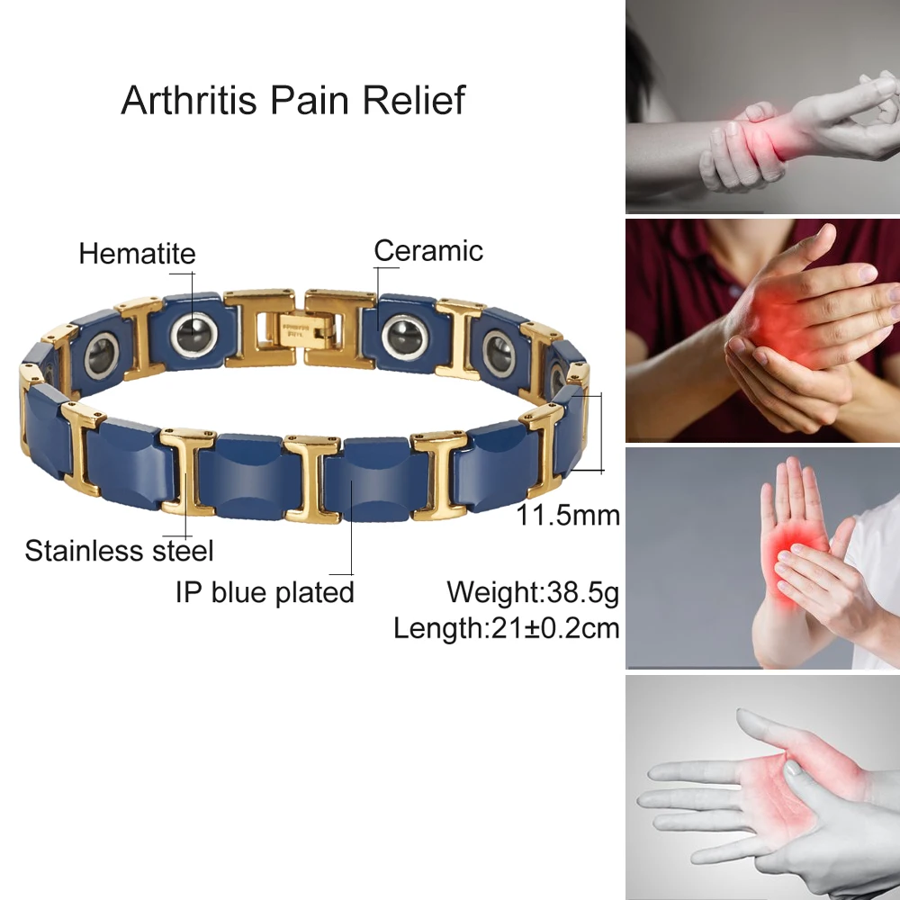 Ceramic Magnetic Healing Bracelets for Men