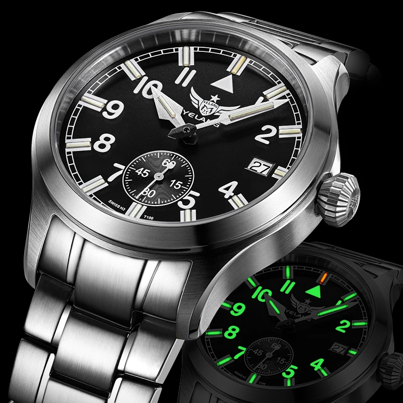 Yelang V1021 Pilot Mens Wristwatch