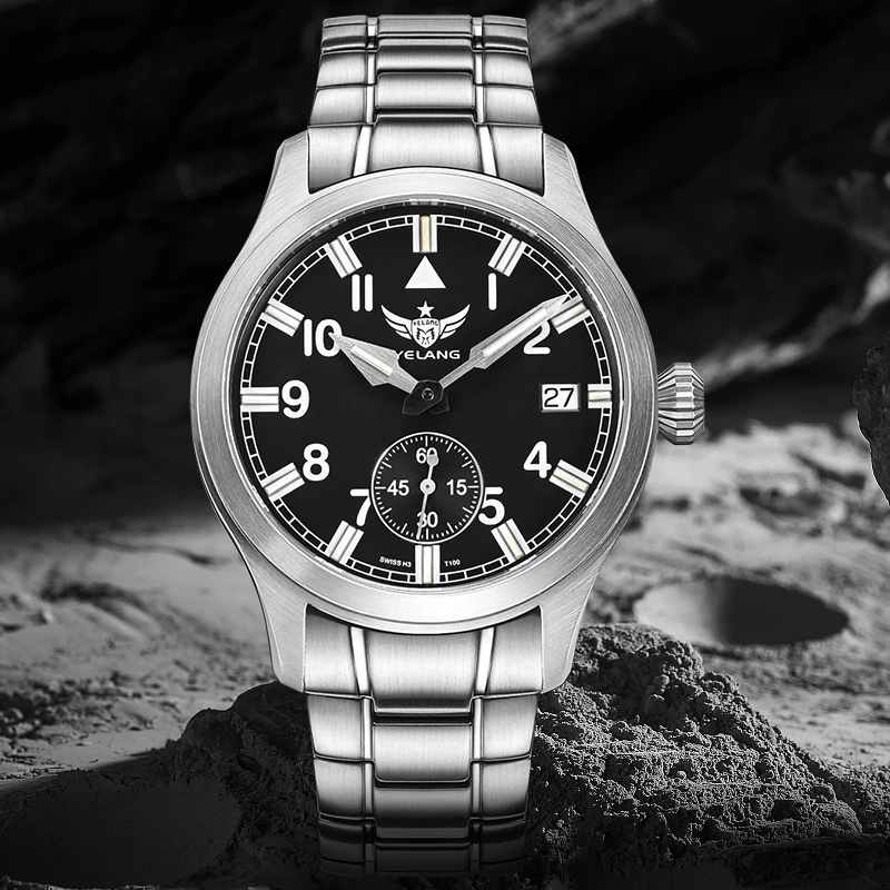 Yelang V1021 Pilot Mens Wristwatch