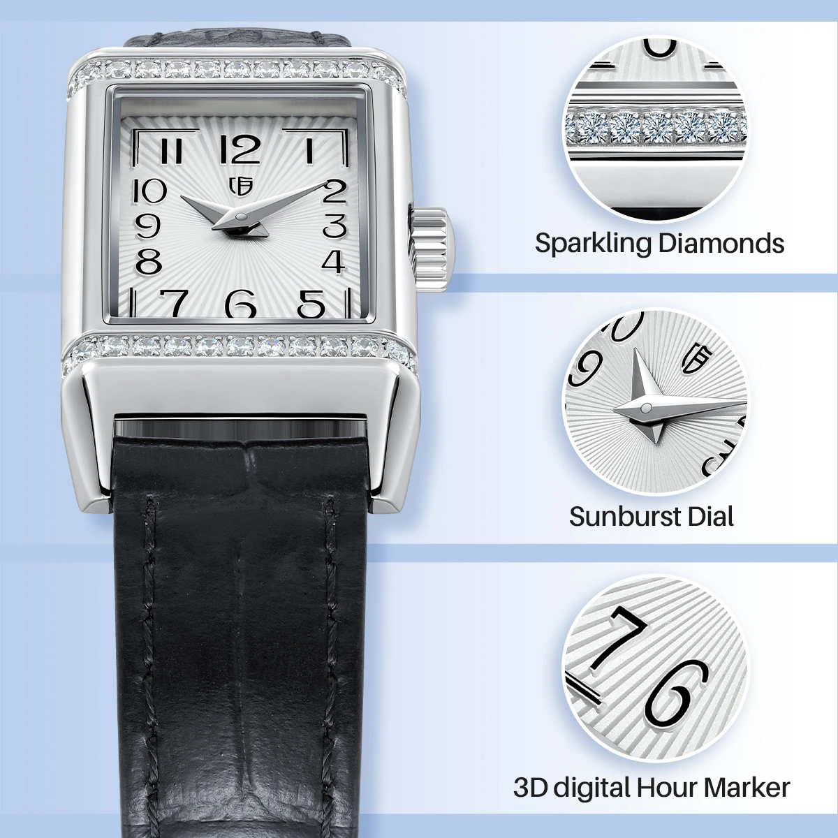 BERNY Luxury Classic Womens Wristwatch