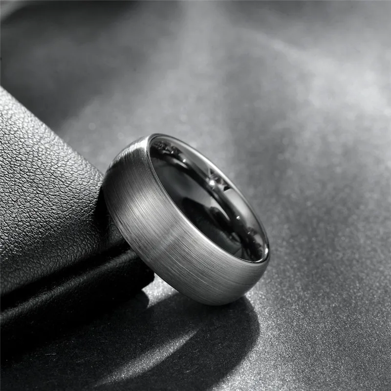 Tungsten Carbide Brushed Men's Band