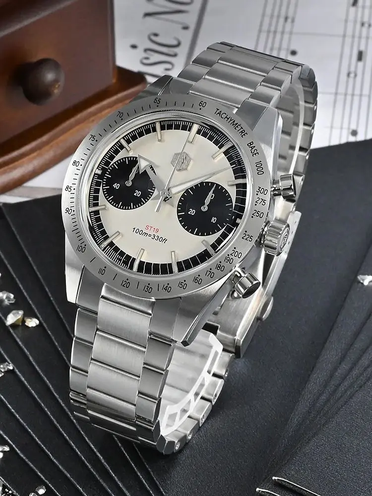 San Martin Panda SM57 Chronograph Watch