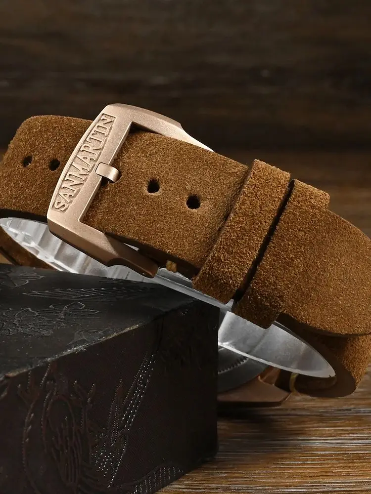 San Martin Retro Water Ghost Bronze Watch