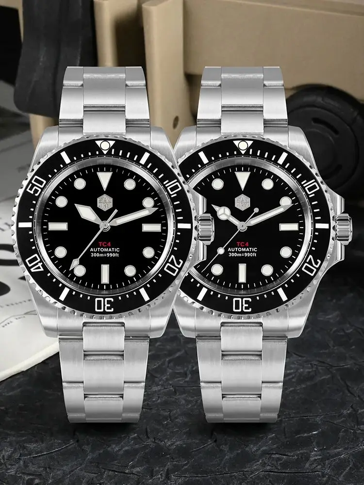 San Martin Titanium 40mm Diving Watch
