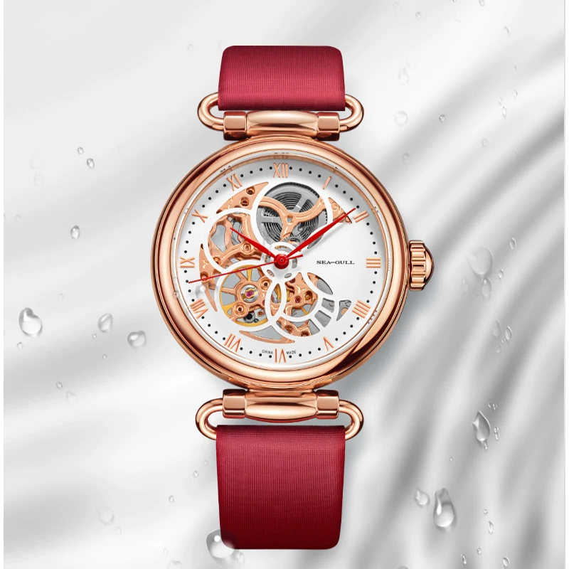 Seagull Fashion Women's Skeleton Watch