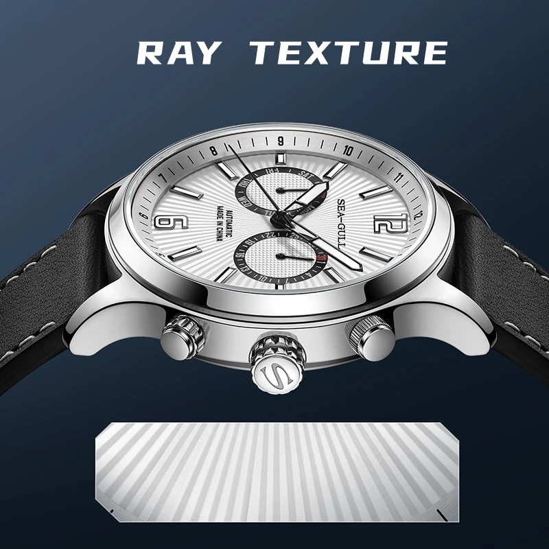 Seagull Pilot Chronograph Mechanical Watch