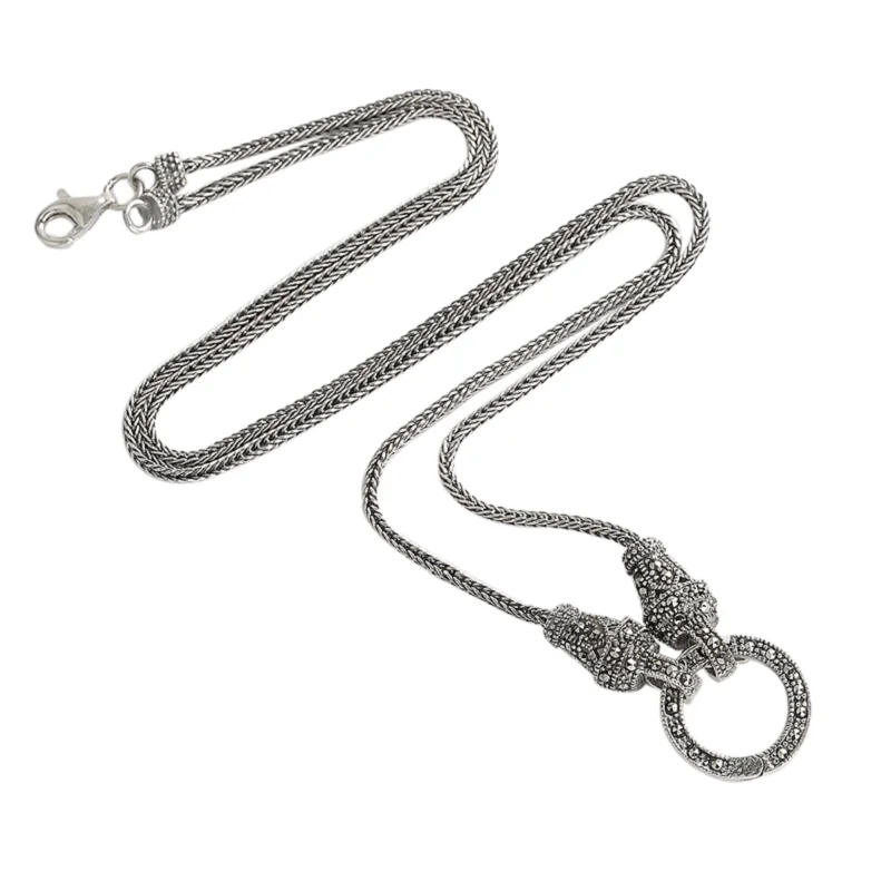 Long Chain Retro Necklace for Women