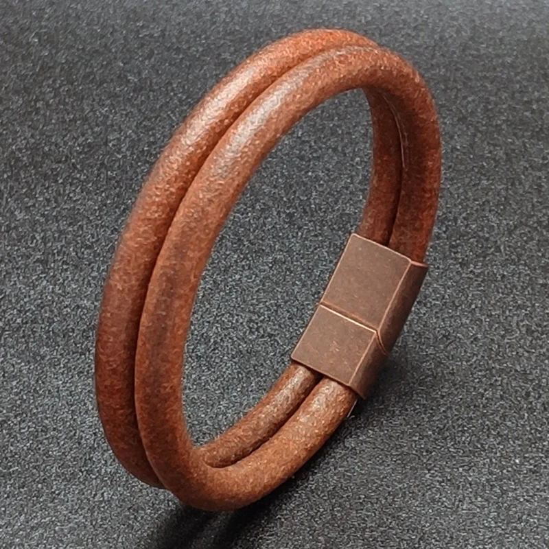 Double Strand Cowhide Bracelet