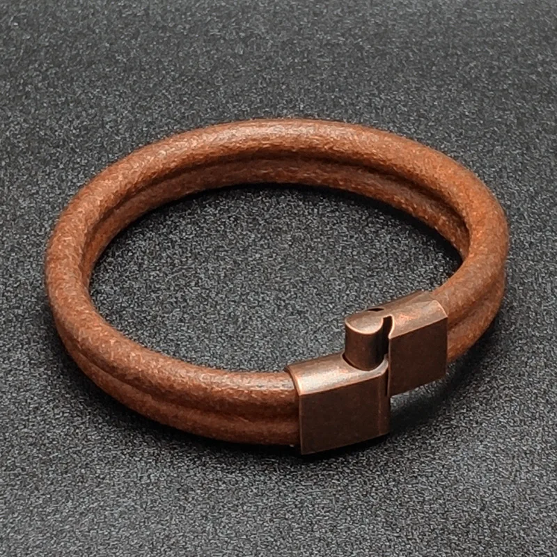 Double Strand Cowhide Bracelet