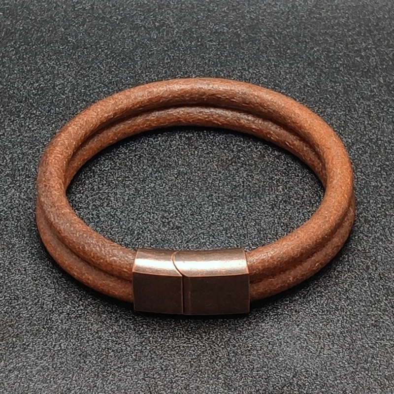 Double Strand Cowhide Bracelet