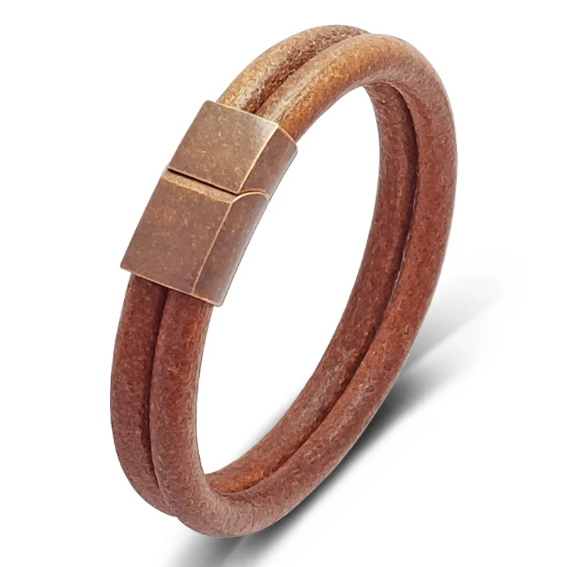 Double Strand Cowhide Bracelet