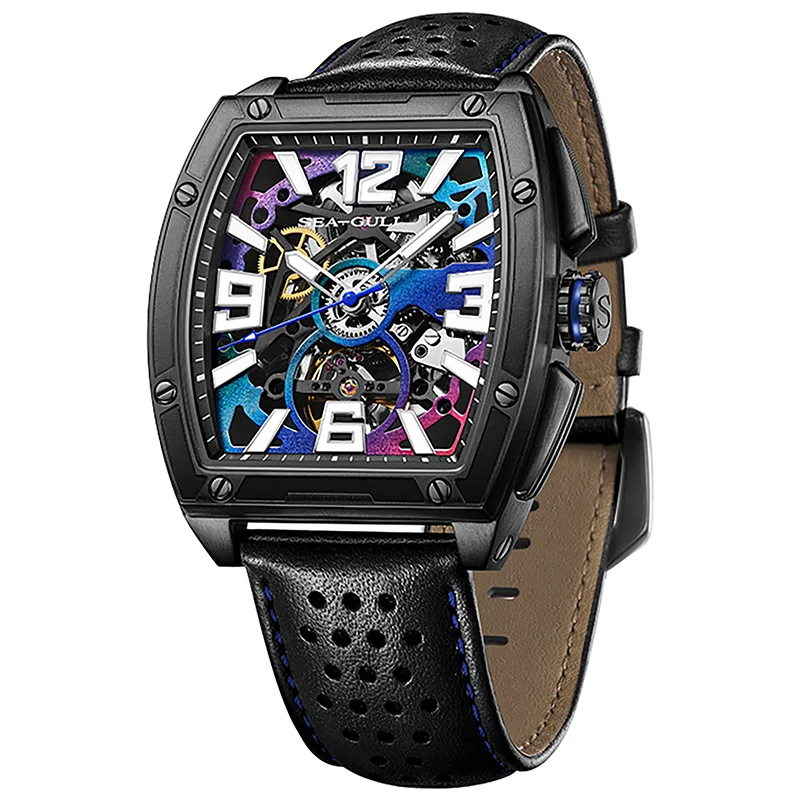 Seagull Men's Hollow Sports Wristwatch