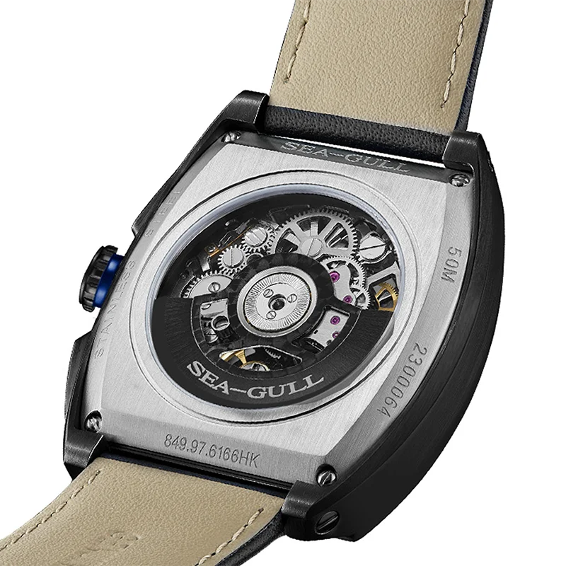 Seagull Men's Hollow Sports Wristwatch