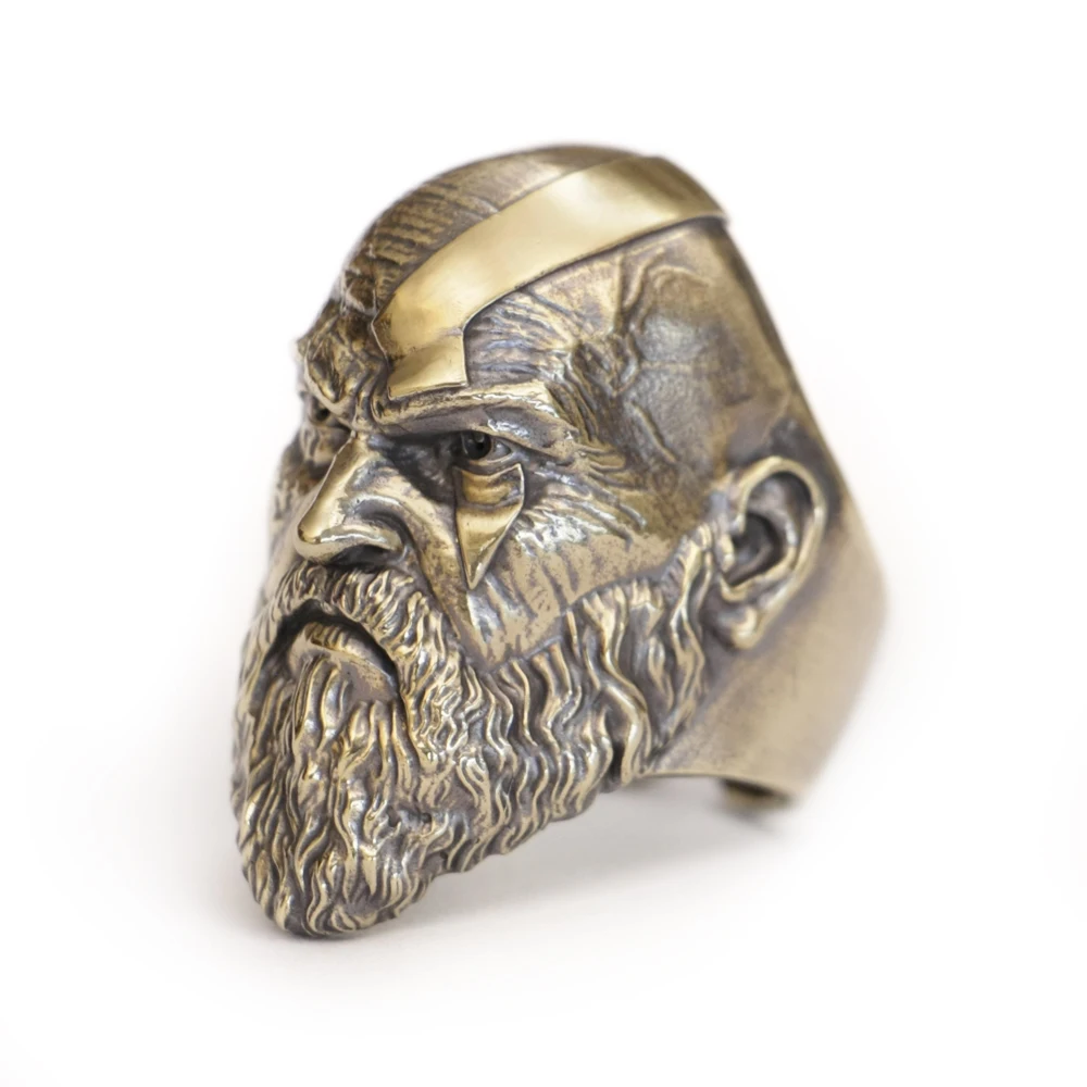 Men's God of War Biker Ring
