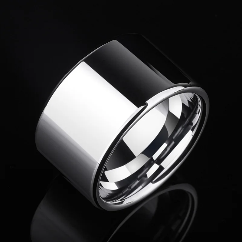 14MM Gold Silver Men's Tungsten Ring