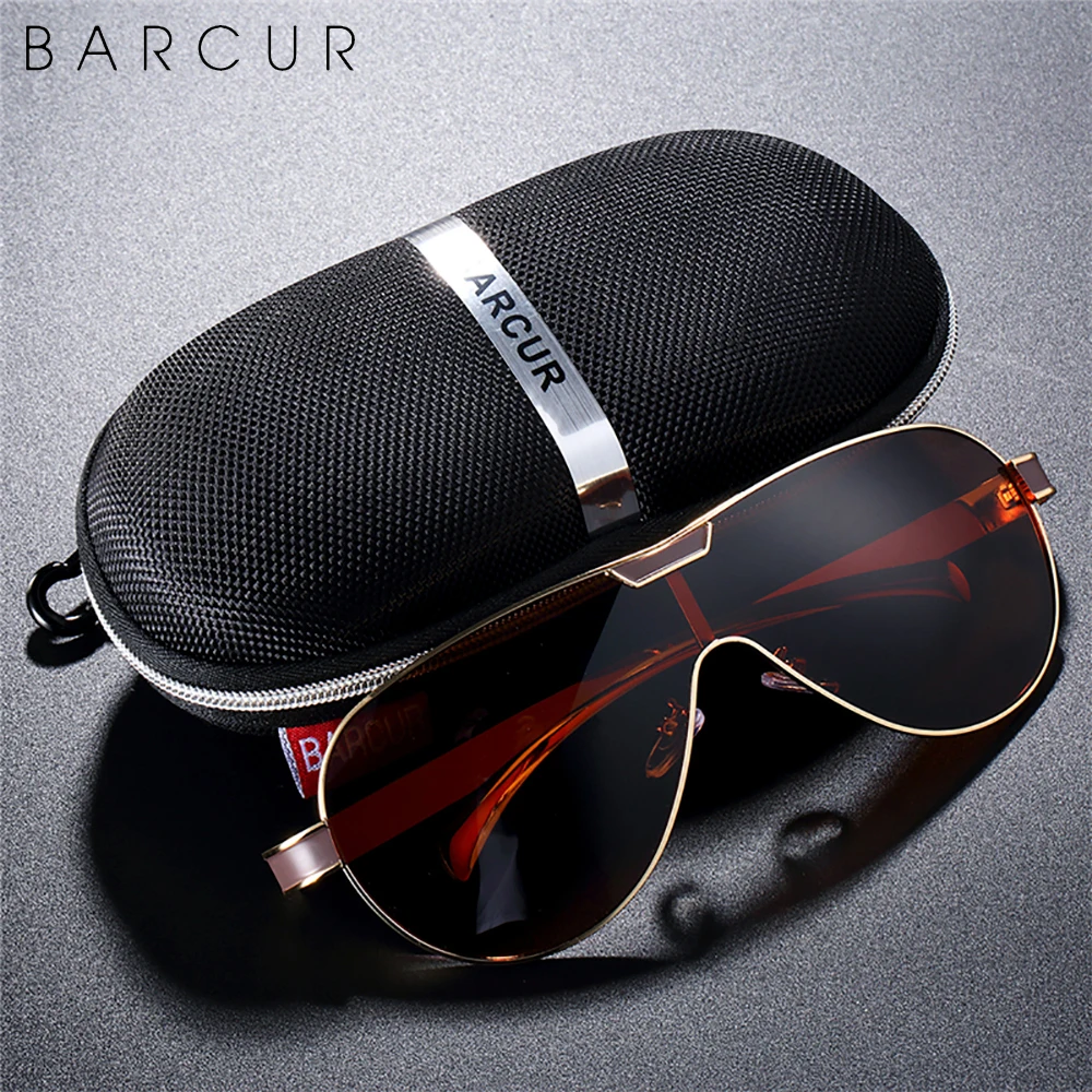 Polarized Mens Oversized Sunglasses
