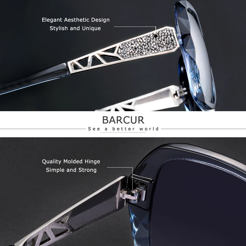 Elegant Oversized Sunglasses for Women