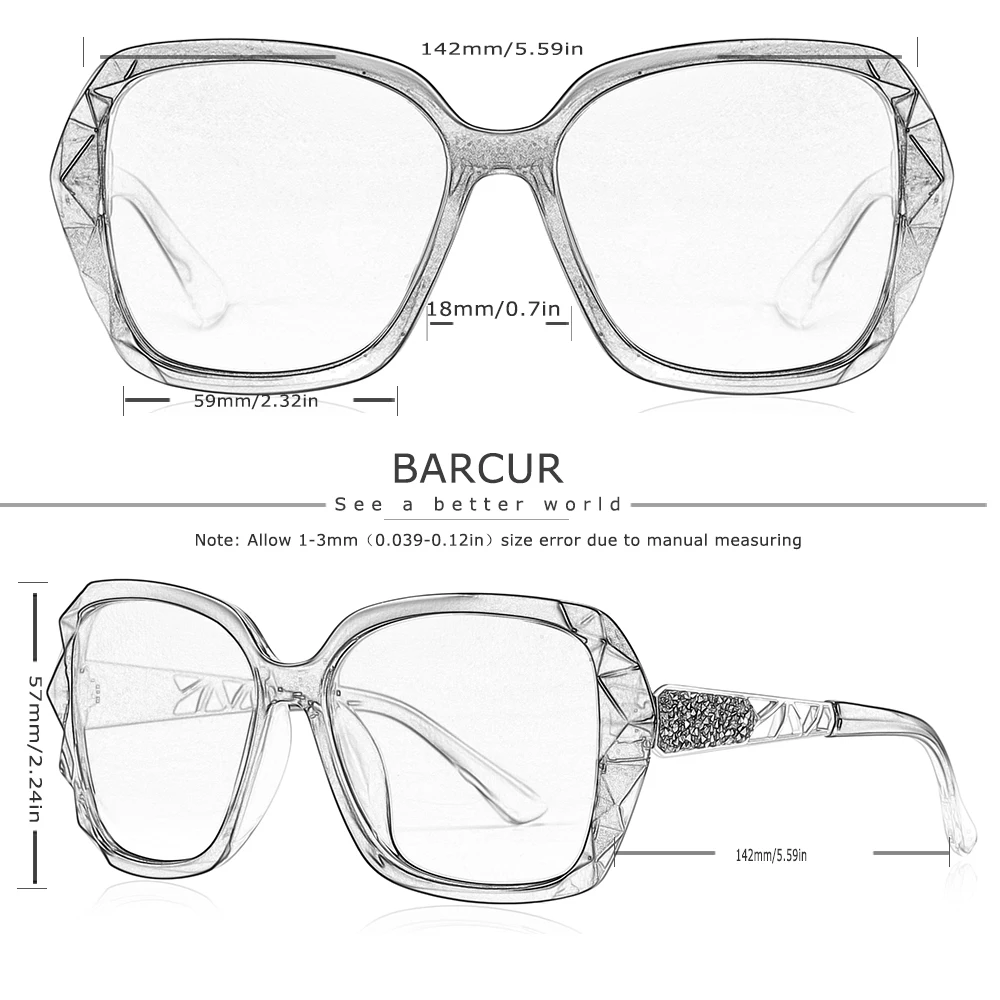 Elegant Oversized Sunglasses for Women