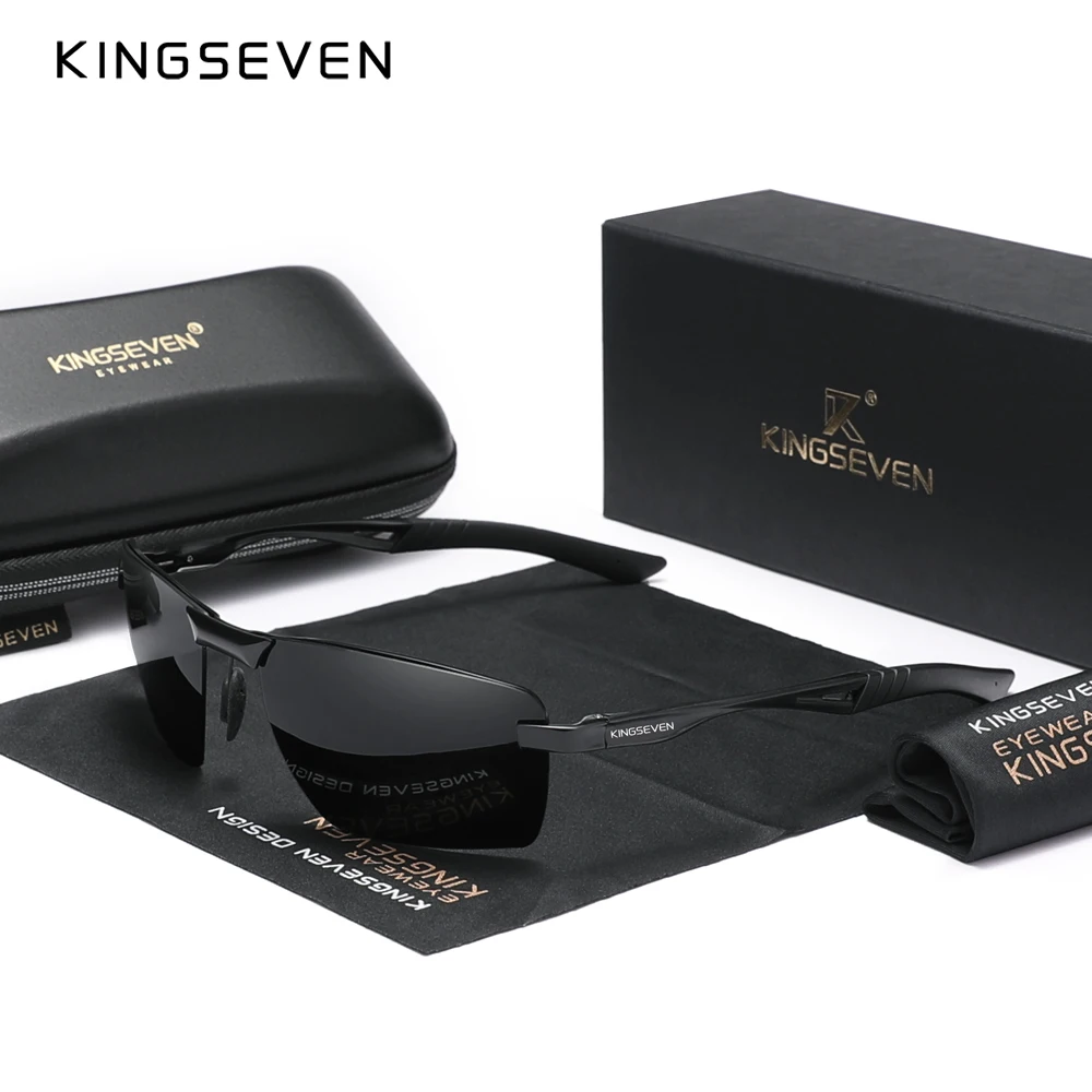 KINGSEVEN 2024 Mens Polarized Sunglasses