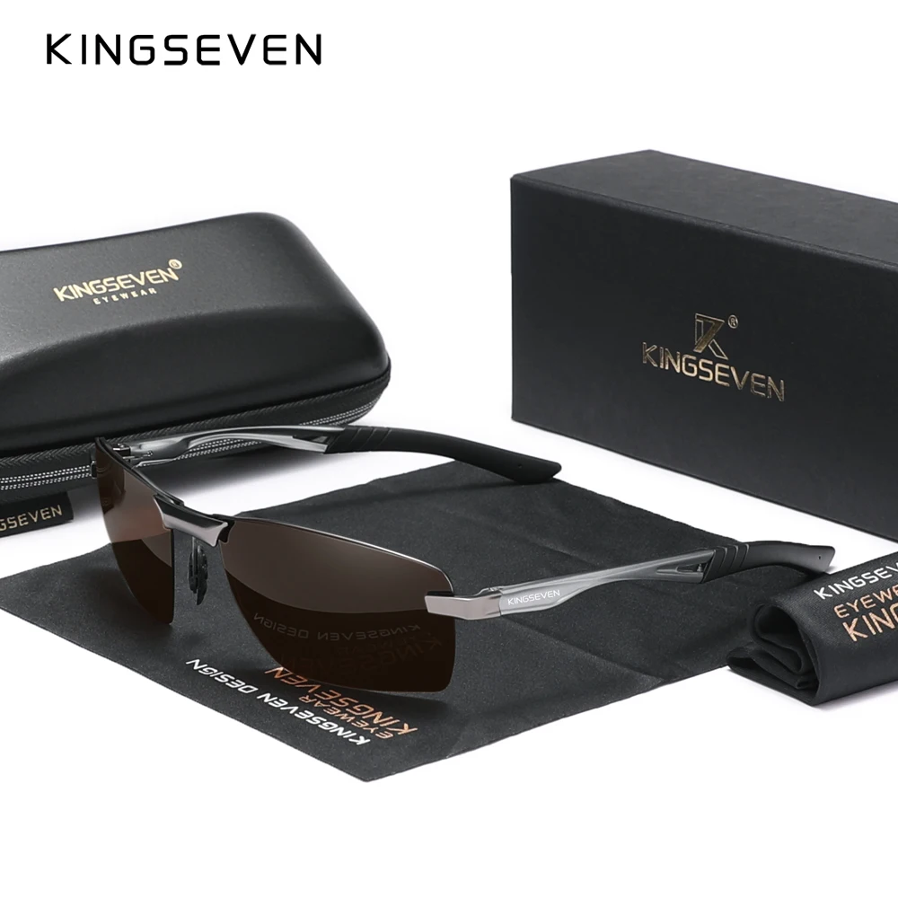 KINGSEVEN 2024 Mens Polarized Sunglasses