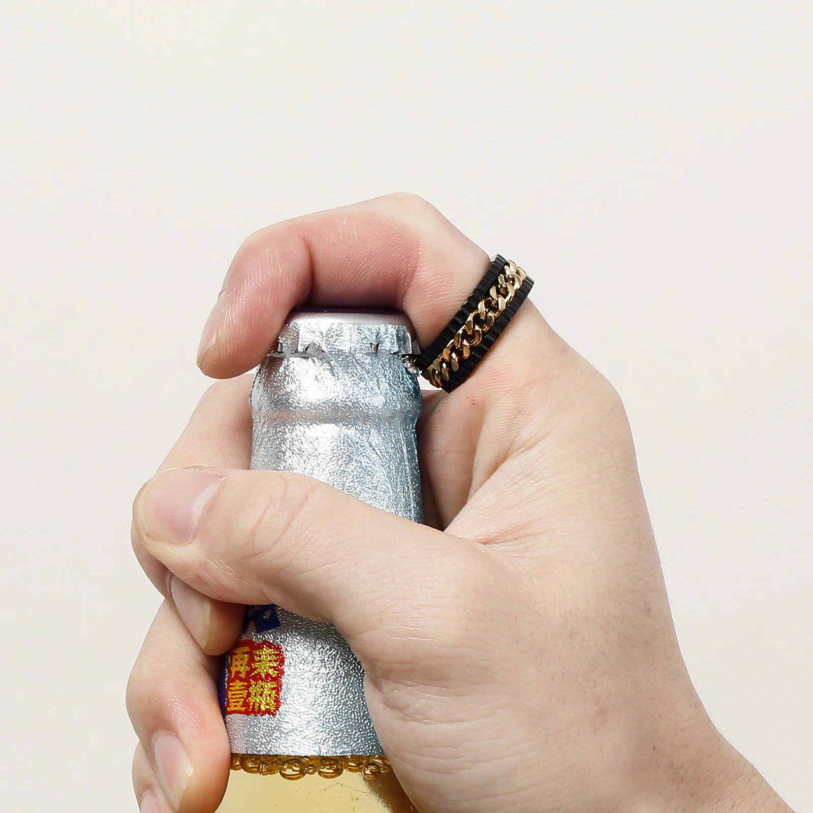 8mm Beer Bottle Opener Ring