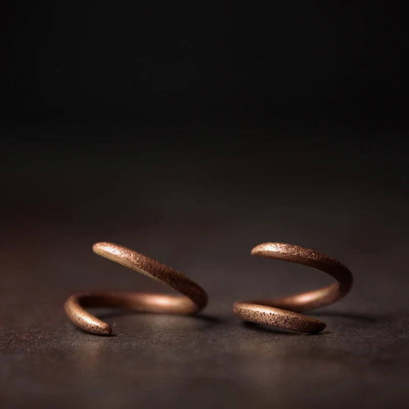 Handcrafted Solid Copper Ring