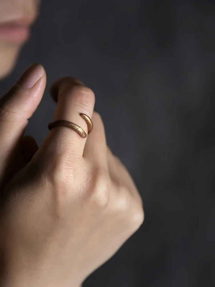 Handcrafted Solid Copper Ring