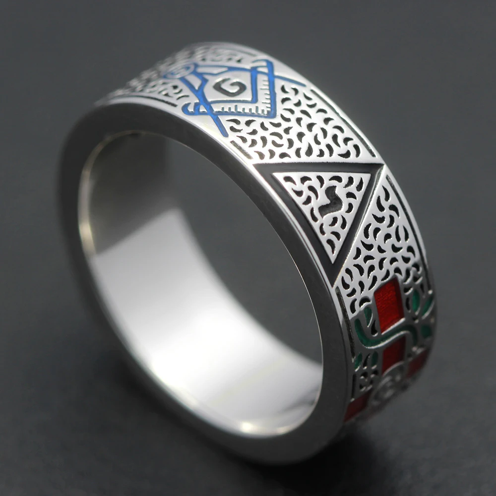 Scottish Rite Masons Sterling Silver Ring