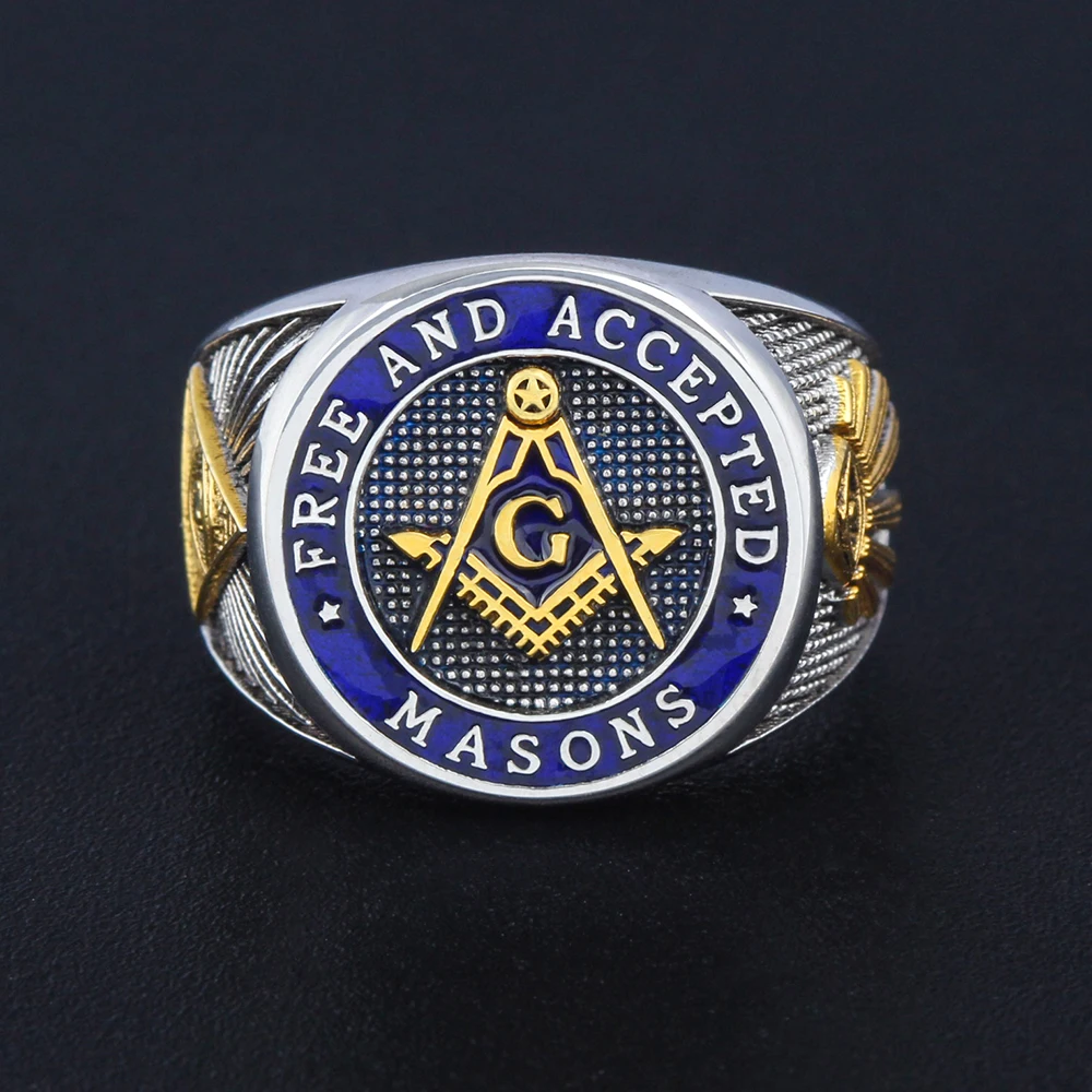 Free and Accepted Blue Lodge Masonic Ring