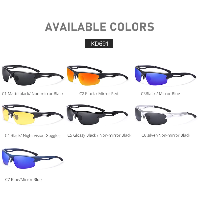 KDEAM Men’s Polarized Sunglasses