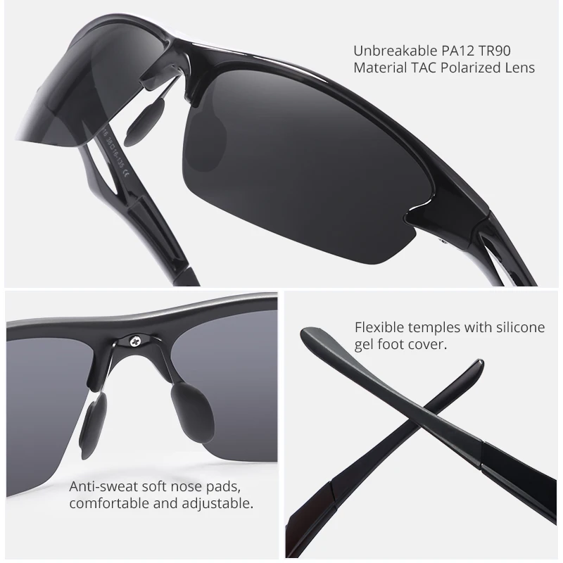 KDEAM Men’s Polarized Sunglasses