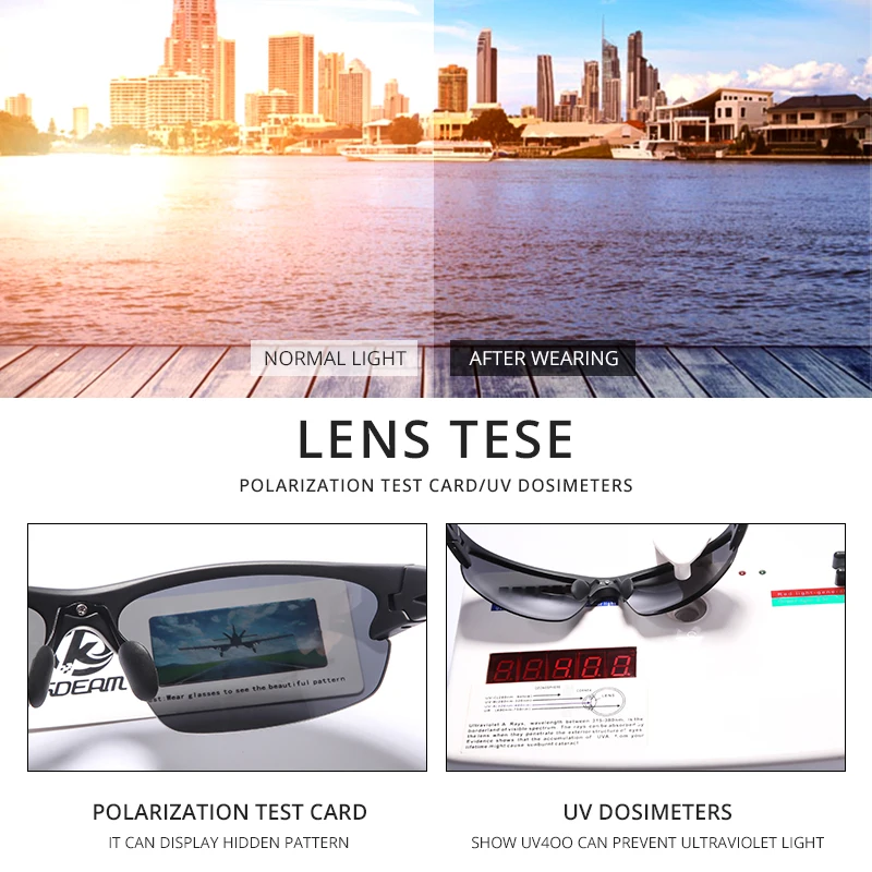 KDEAM Men’s Polarized Sunglasses
