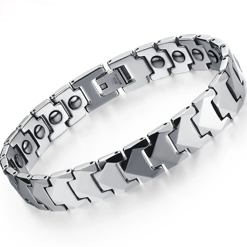 11MM Wide Tungsten Hologram Bracelet