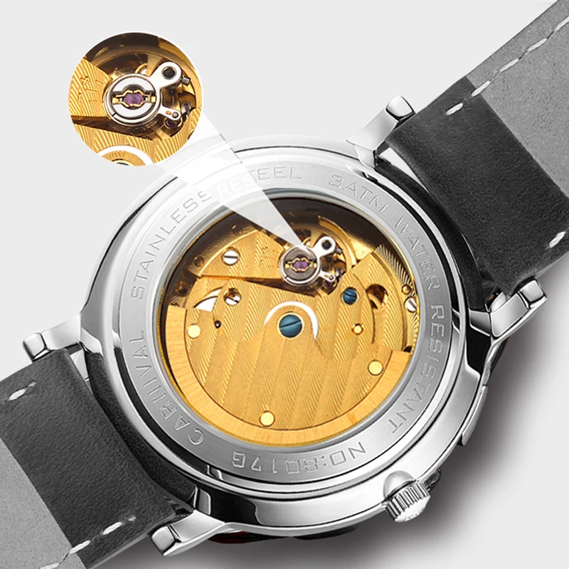 CARNIVAL 8017 Bauhaus Automatic Watch