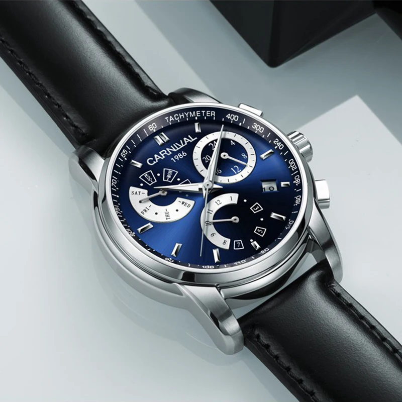 CARNIVAL 1986 Multifunction Mens Watch