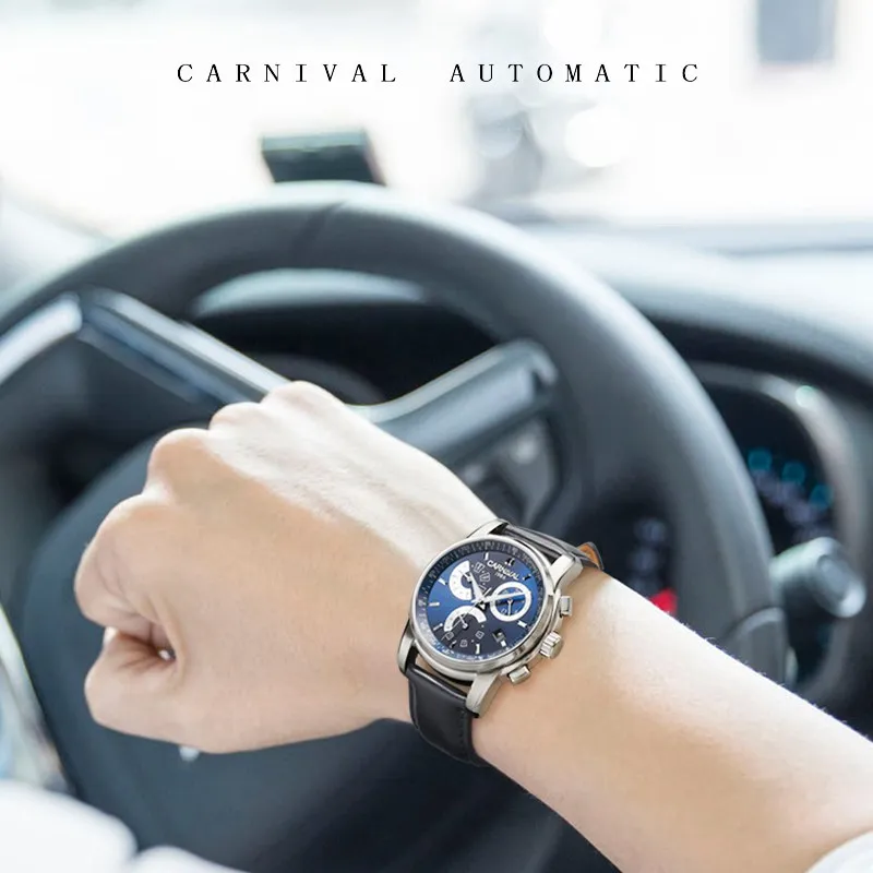 CARNIVAL 1986 Multifunction Mens Watch